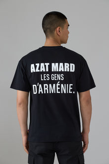 LES GENS BLACK/WHITE T-SHIRT