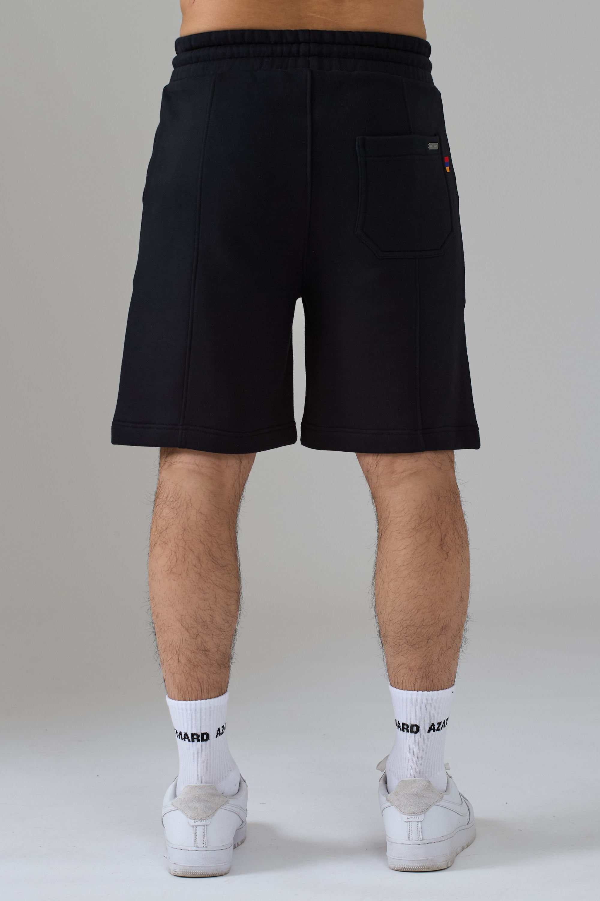 LES GENS BLACK/WHITE SHORTS