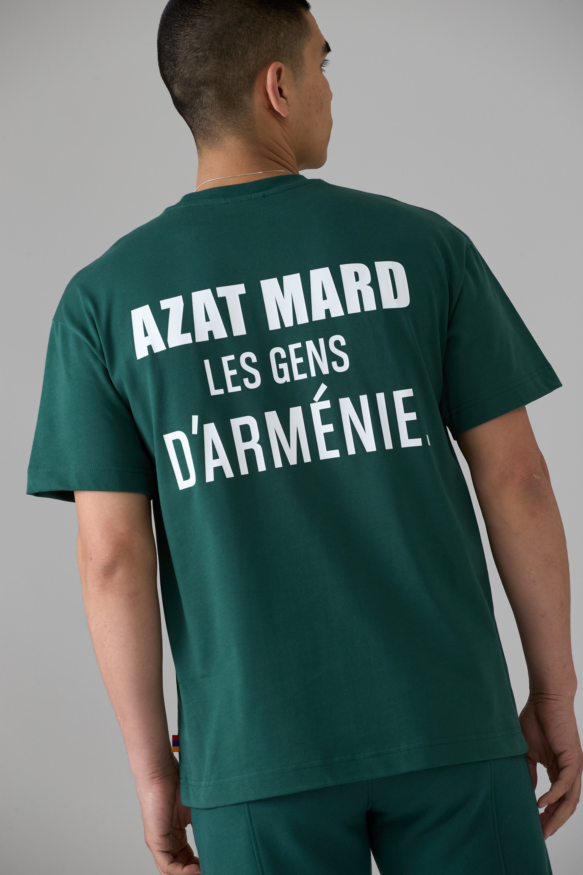 LES GENS GREEN T-SHIRT