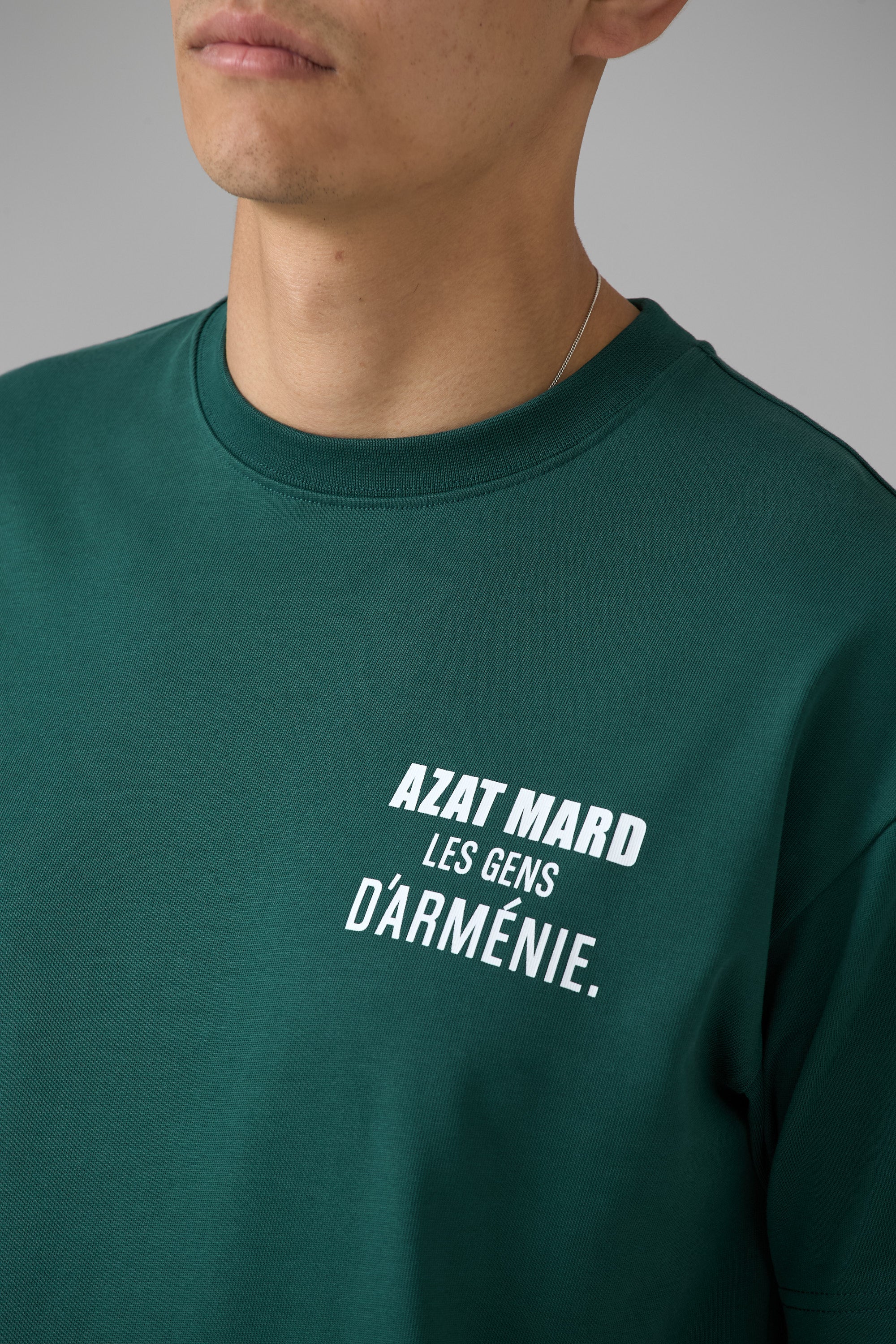 LES GENS GREEN T-SHIRT