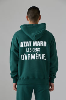 LES GENS GREEN HOODIE