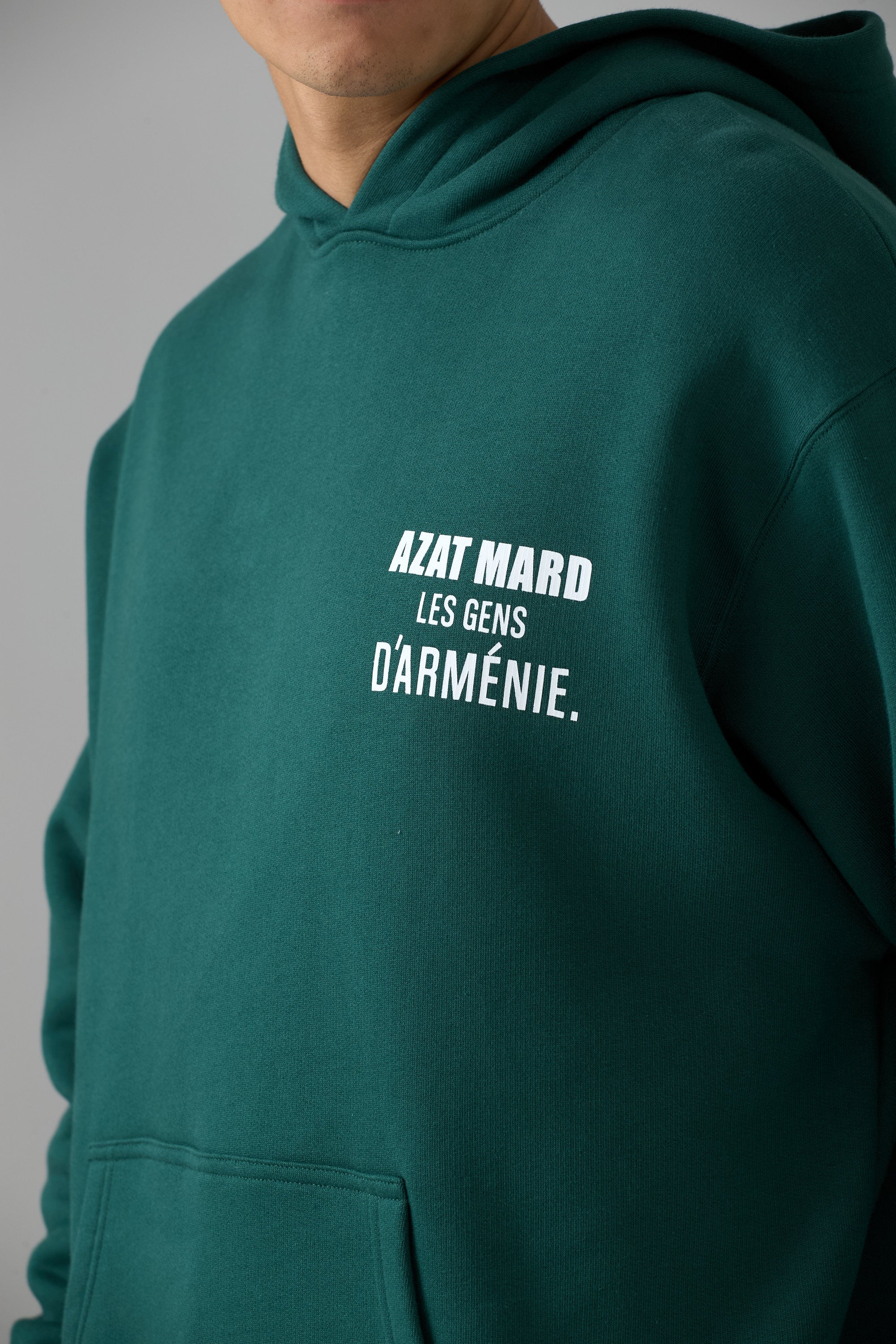 LES GENS GREEN HOODIE