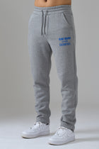LES GENS HEATHER GREY WITH BLUE JOGGERS