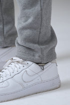 LES GENS HEATHER GREY WITH BLUE JOGGERS