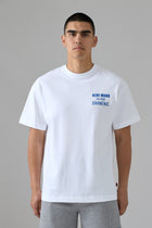 LES GENS WHITE/BLUE  T-SHIRT