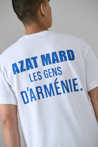 LES GENS WHITE/BLUE  T-SHIRT