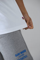 LES GENS WHITE/BLUE  T-SHIRT