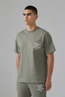 T-SHIRT MONDIAL AZAT MARD TAUPE