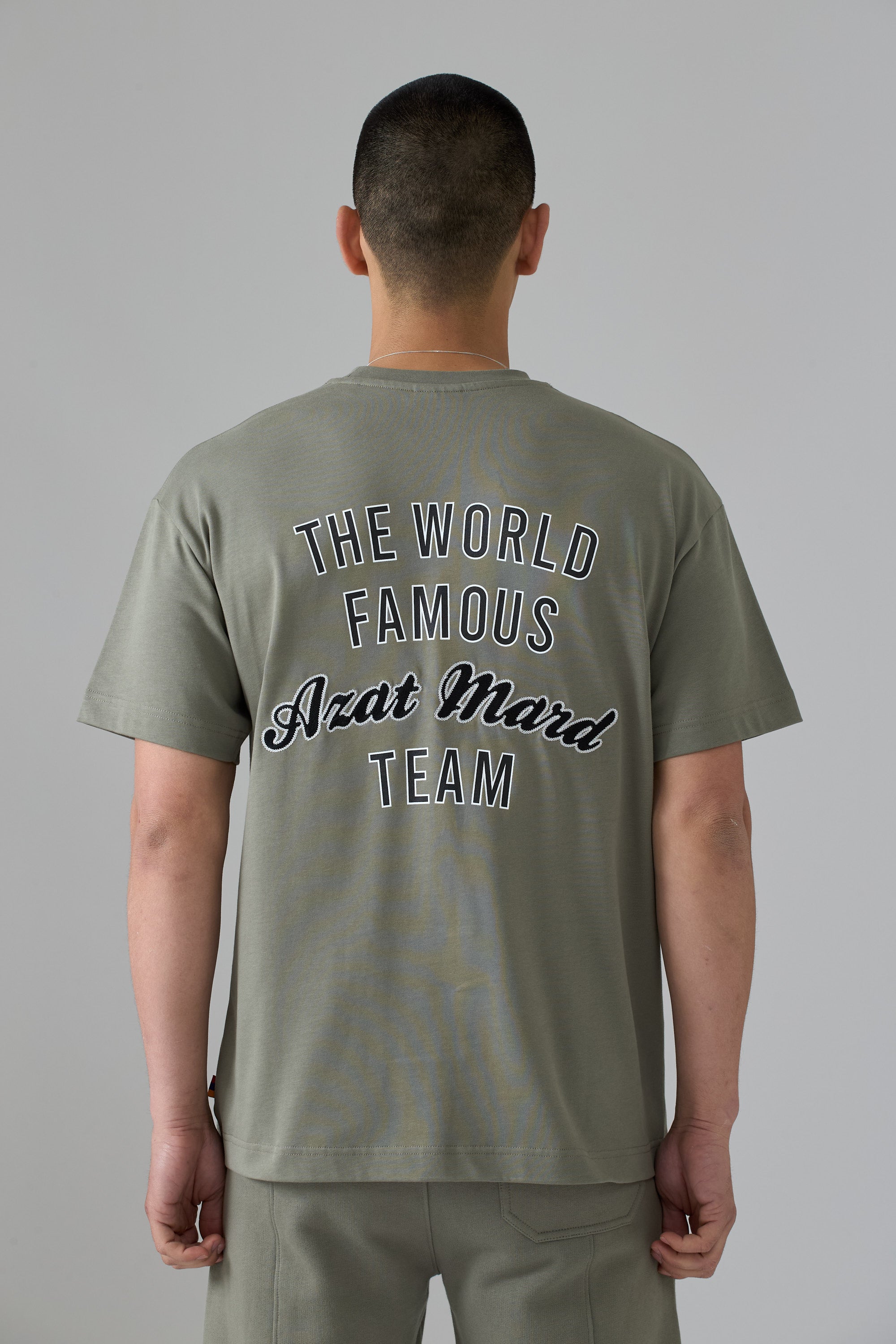 T-SHIRT MONDIAL AZAT MARD TAUPE