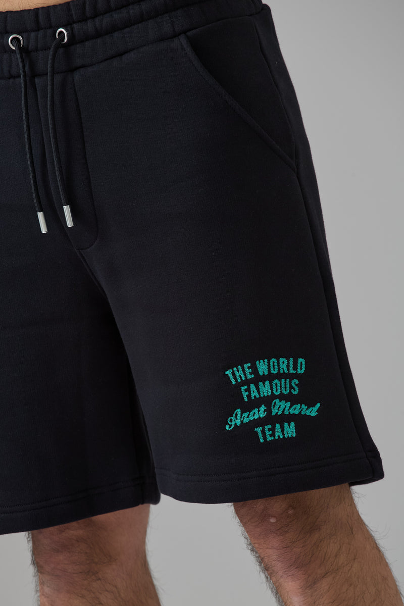 WORLD FAMOUS AZAT MARD TEAM BLACK SHORTS