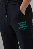 WORLD FAMOUS AZAT MARD TEAM BLACK JOGGERS