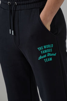 WORLD FAMOUS AZAT MARD TEAM BLACK JOGGERS
