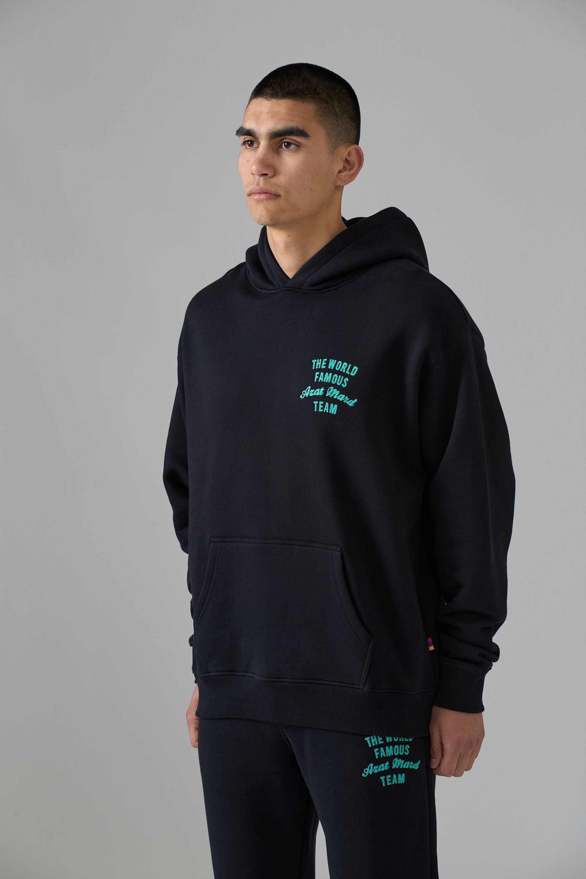 WORLD FAMOUS AZAT MARD TEAM BLACK HOODIE