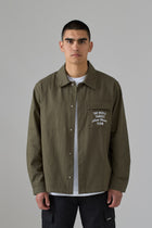 WORLD FAMOUS AZAT MARD TEAM KHAKI TWILL SHIRT