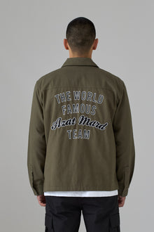 WORLD FAMOUS AZAT MARD TEAM KHAKI TWILL SHIRT