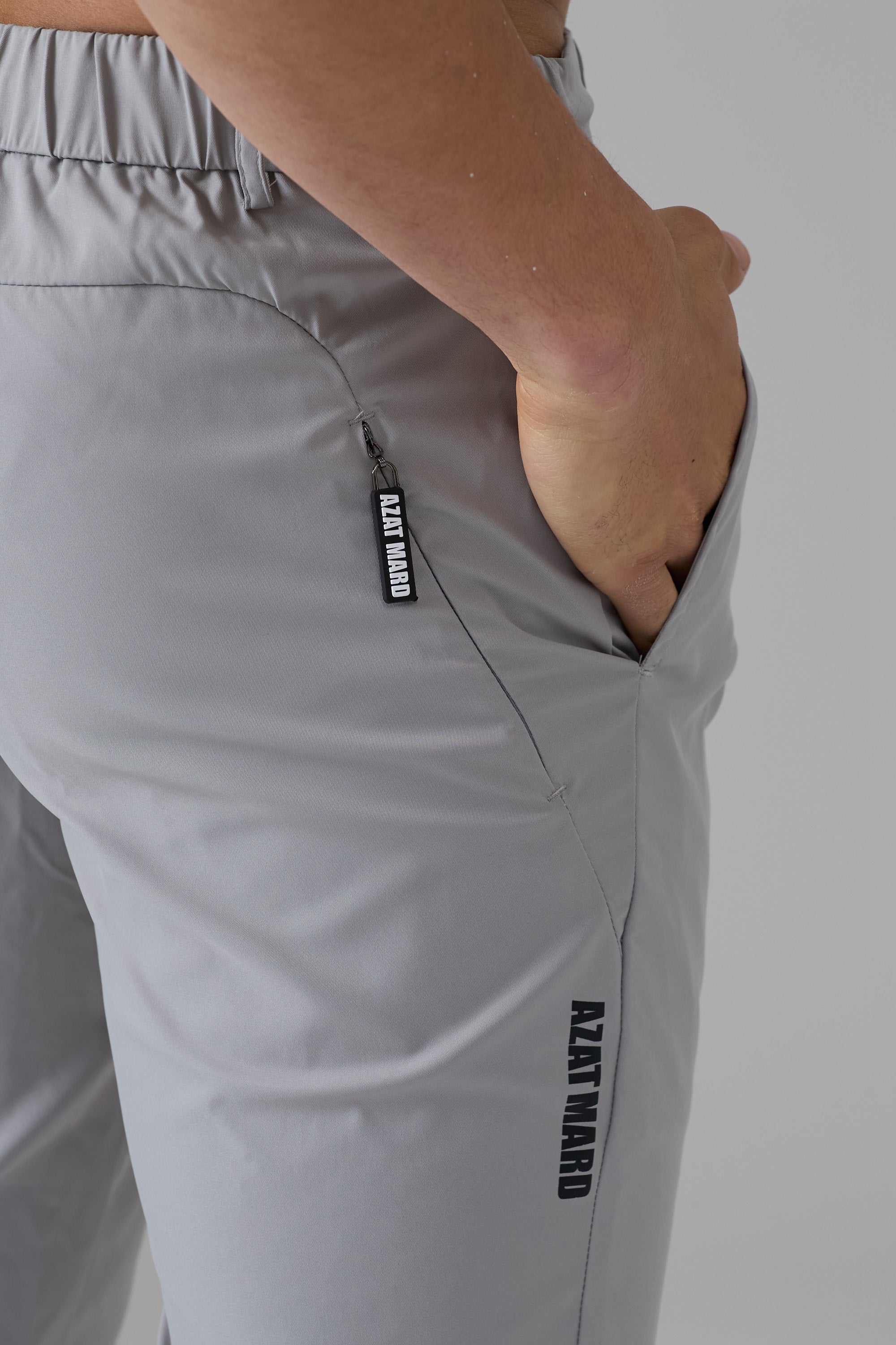 GREY ACTIVEWEAR GOLF TROUSERS