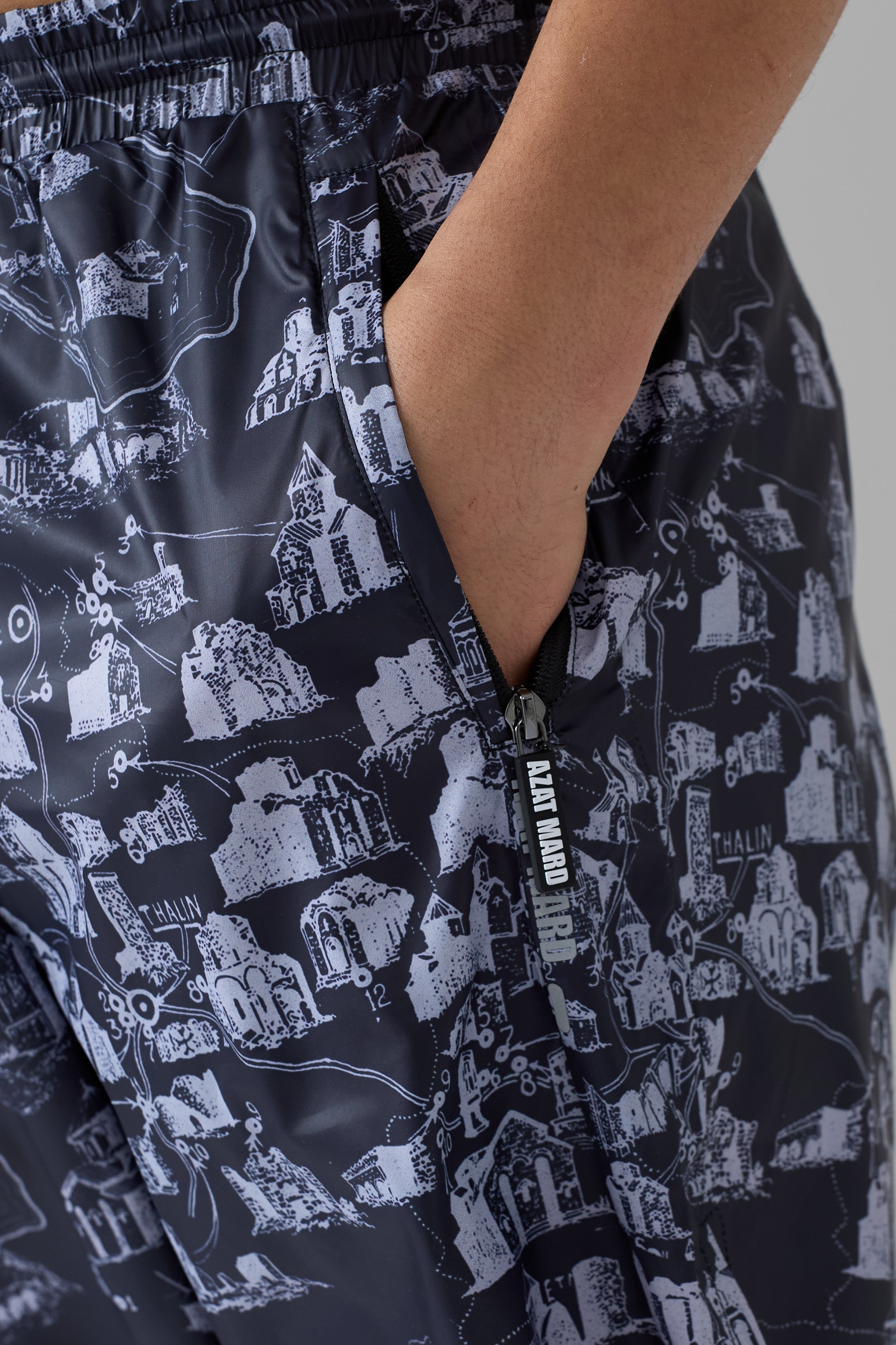 MAP OF ARMENIA ACTIVE SWIM SHORT