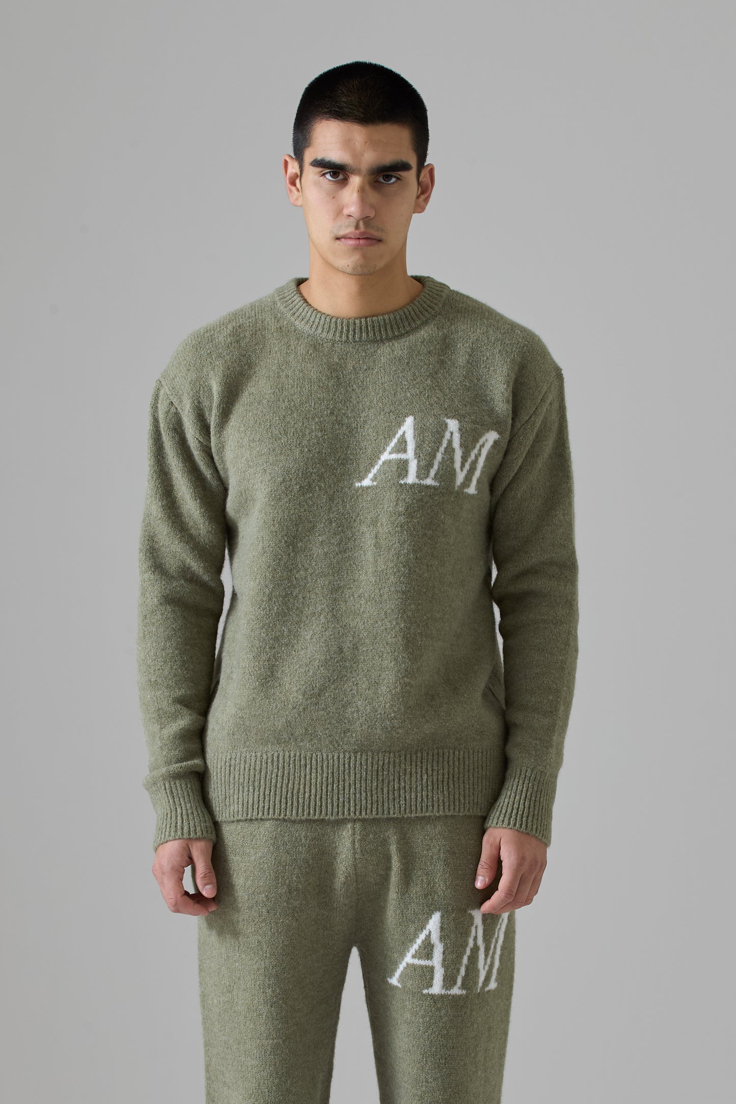 DARK SAGE KNITWEAR SWEATER