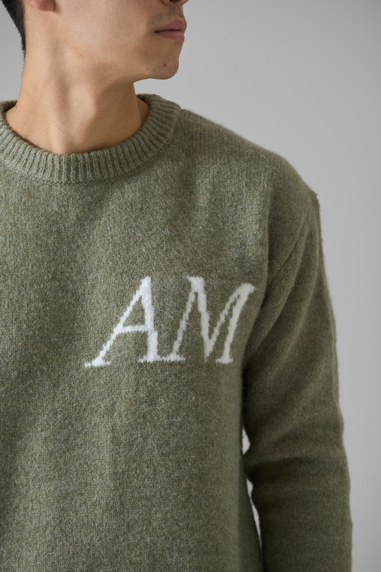 DARK SAGE KNITWEAR SWEATER