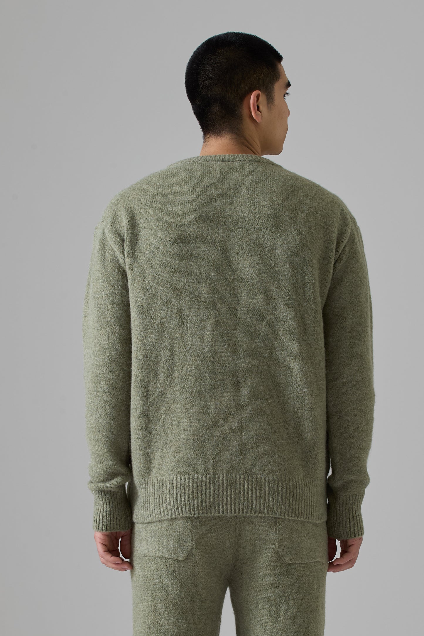 DARK SAGE KNITWEAR SWEATER