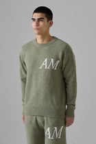 DARK SAGE KNITWEAR SWEATER