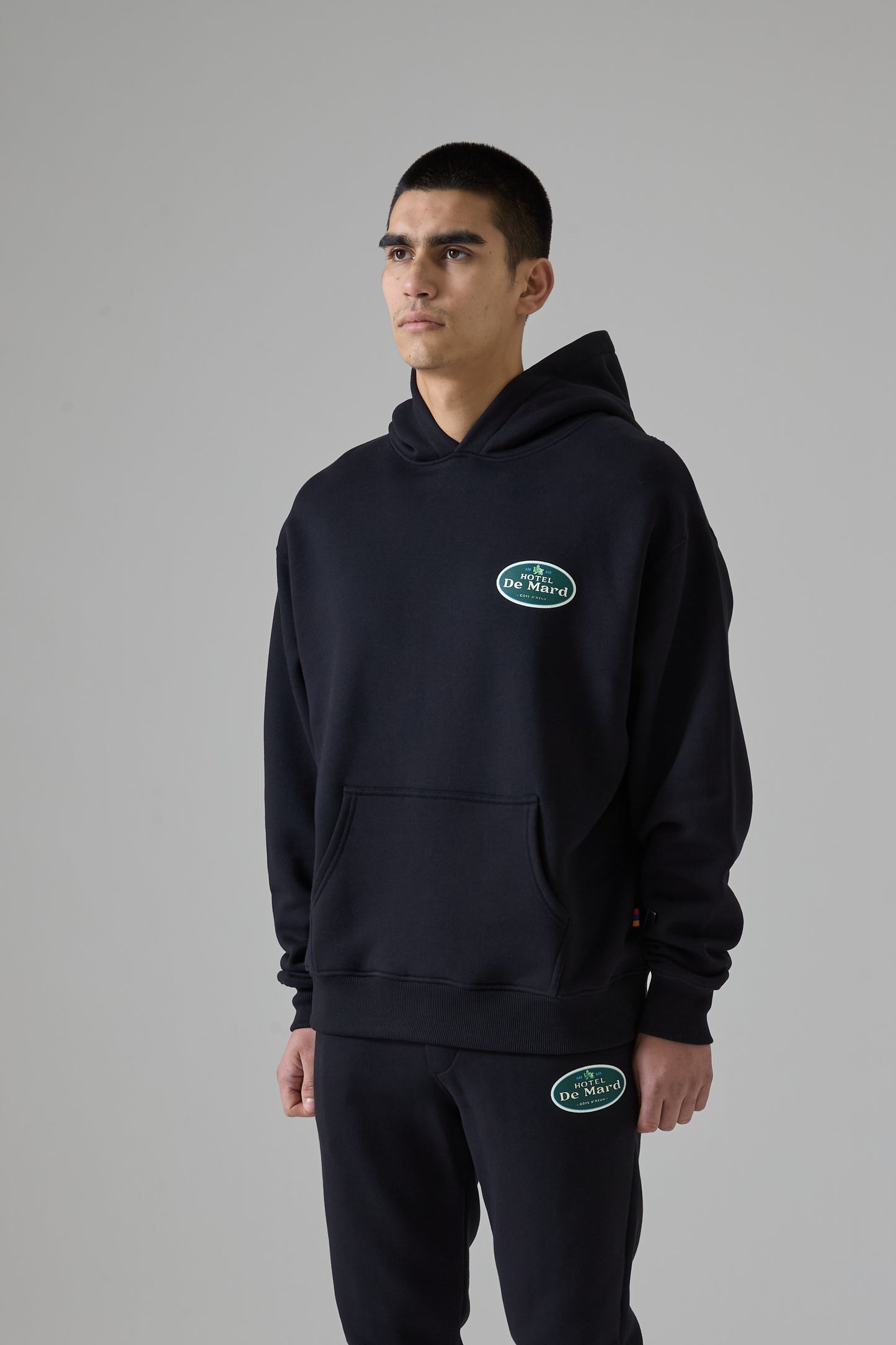 HOTEL DE MARD BLACK HOODIE