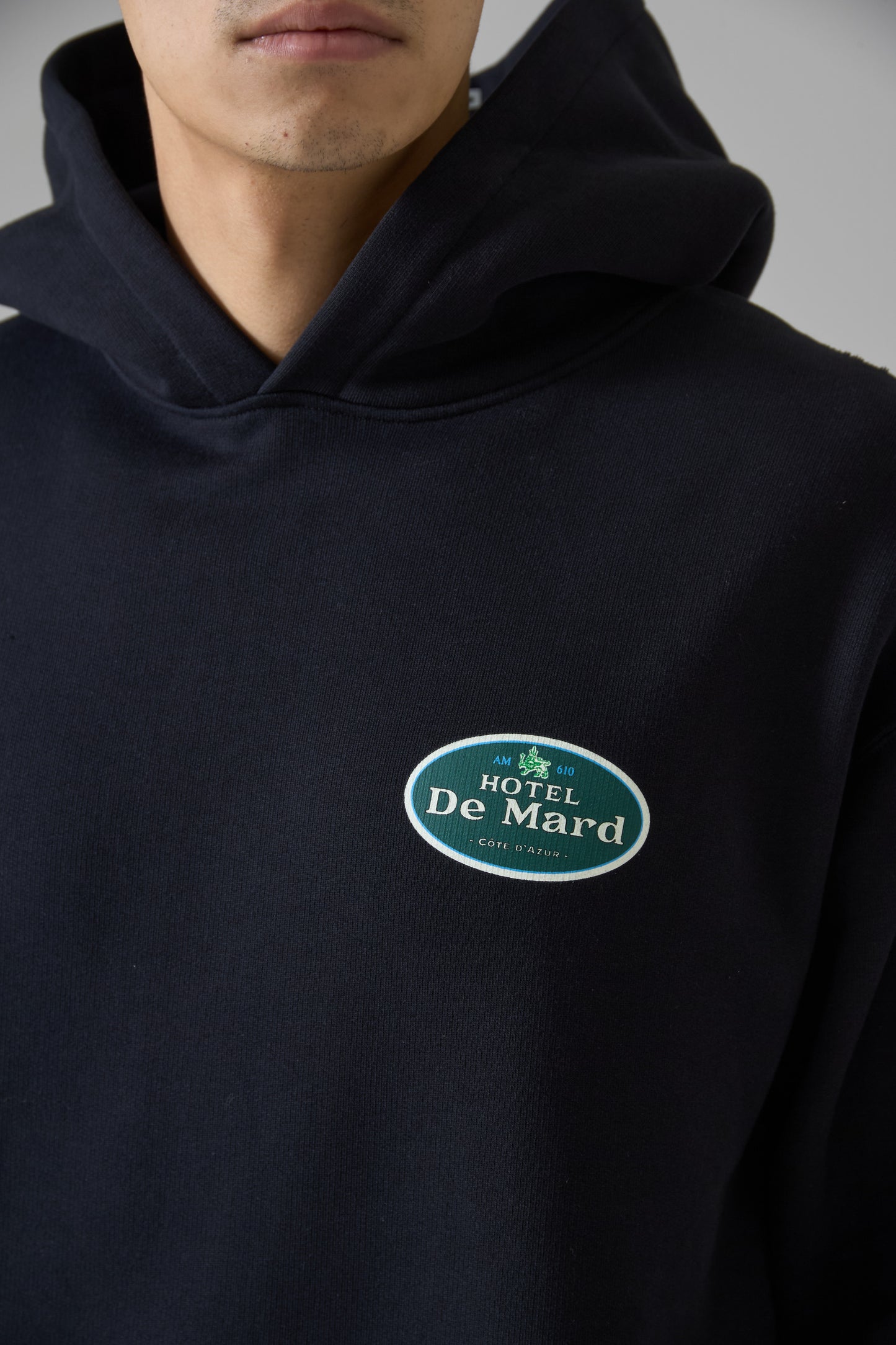 HOTEL DE MARD BLACK HOODIE