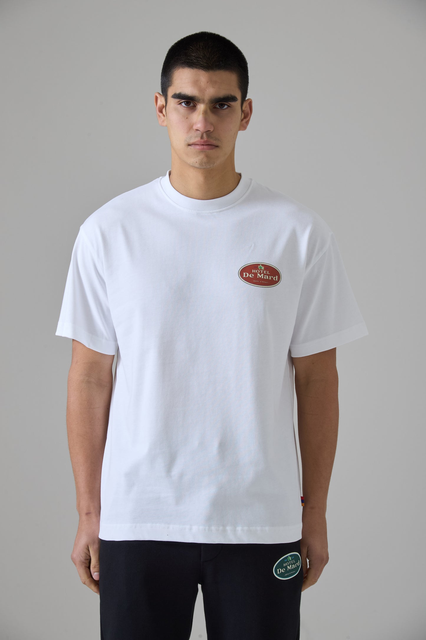 HOTEL DE MARD WHITE T-SHIRT