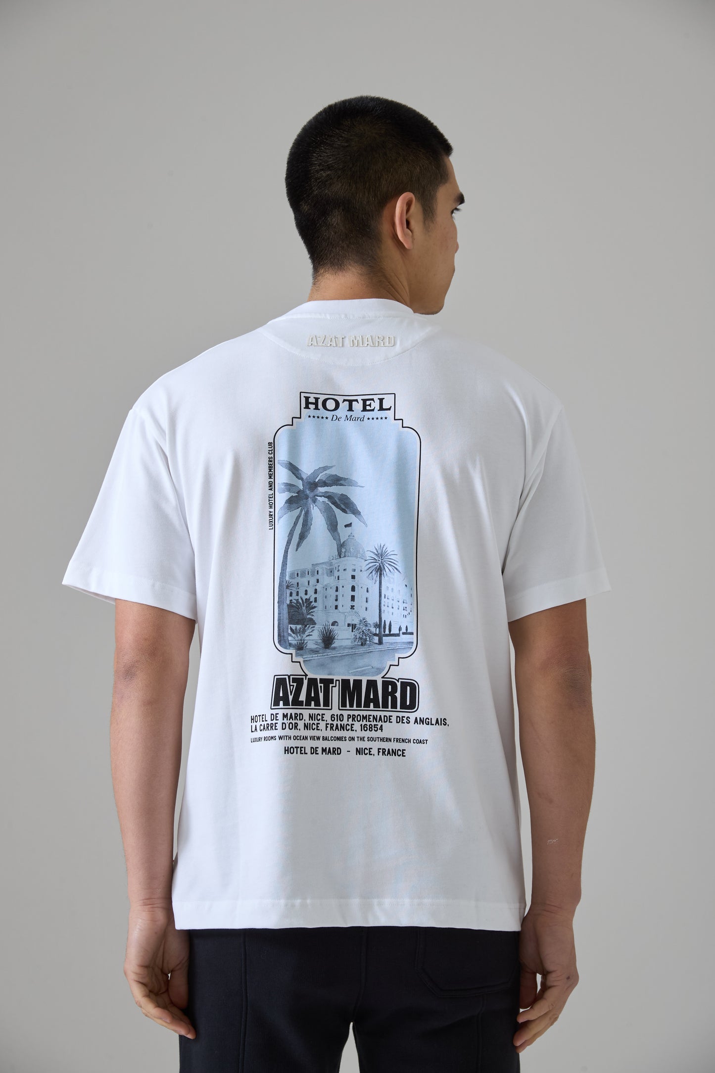 HOTEL DE MARD WHITE T-SHIRT