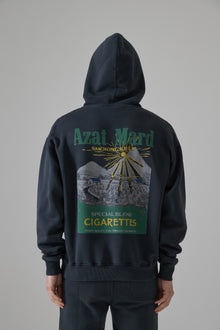 SPECIAL BLENDS WASHED BLACK HOODIE