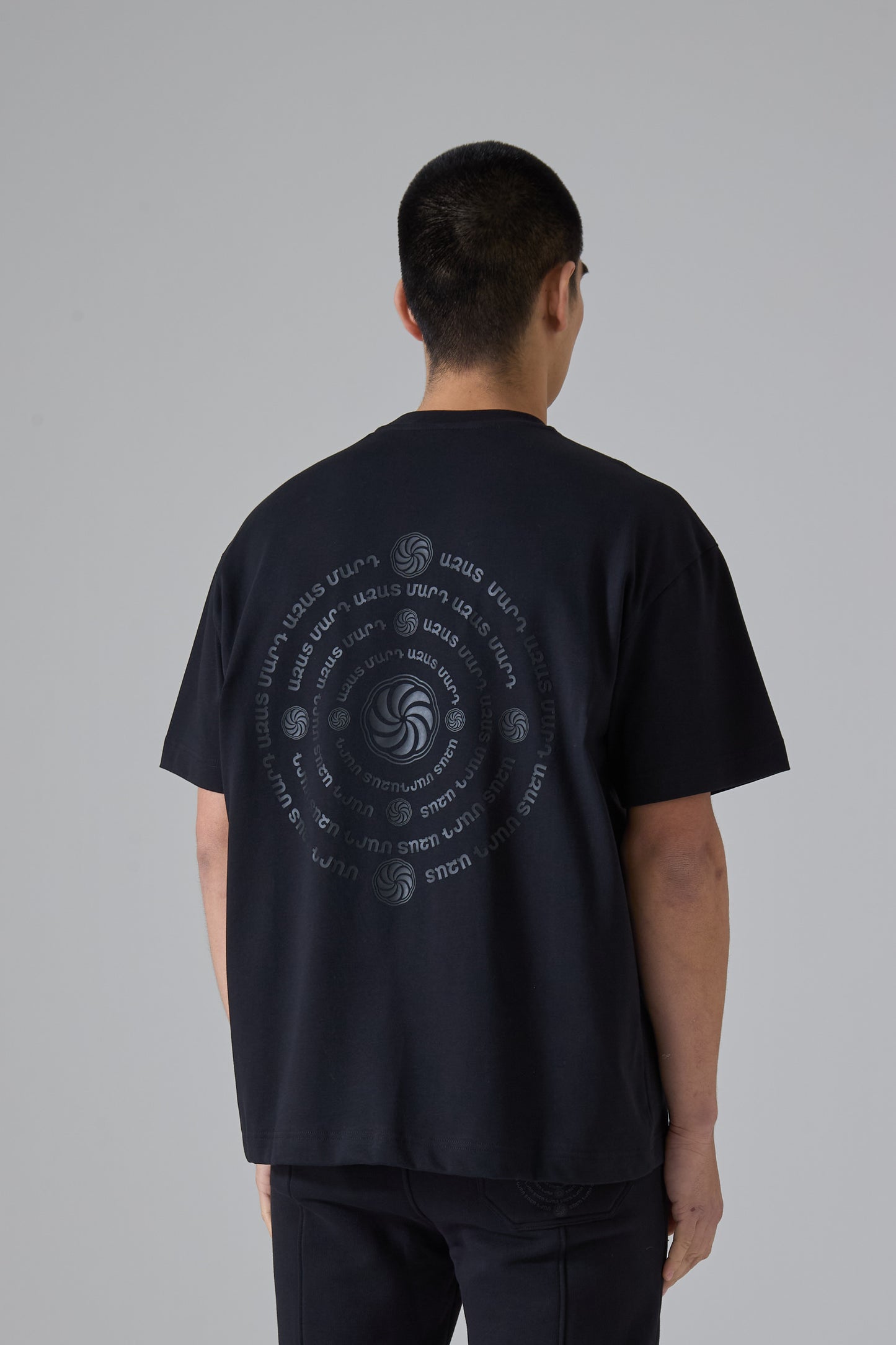 WHEEL OF ETERNITY BLACK T-SHIRT