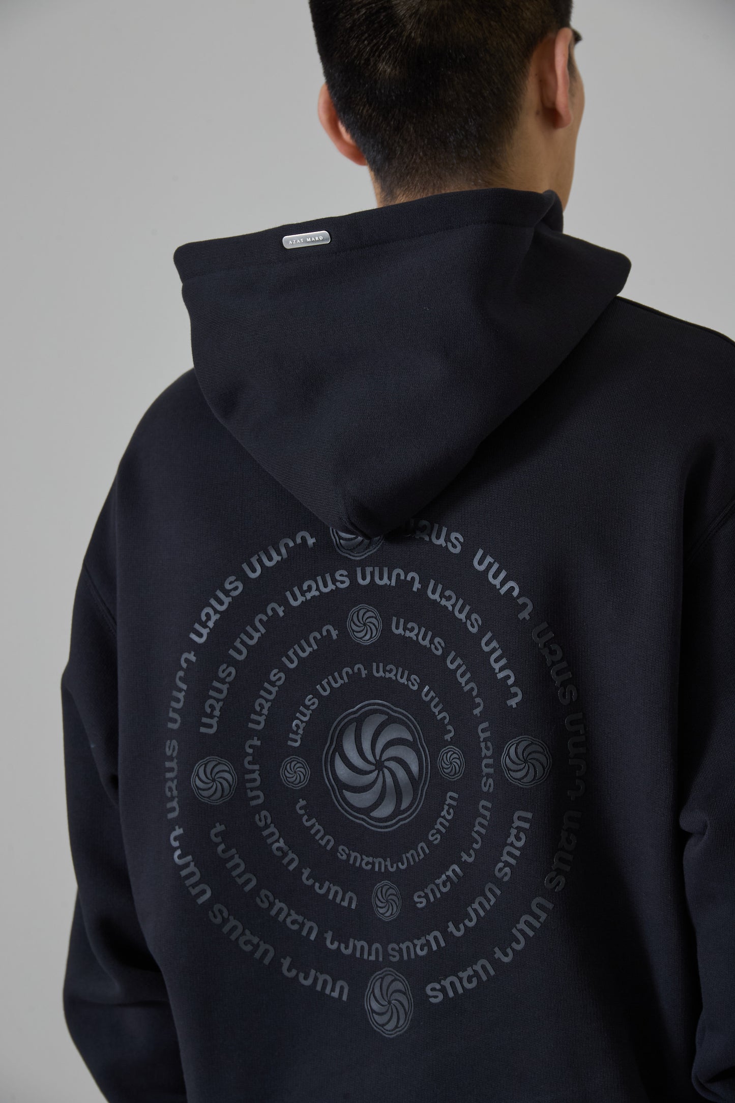 WHEEL OF ETERNITY BLACK HOODIE