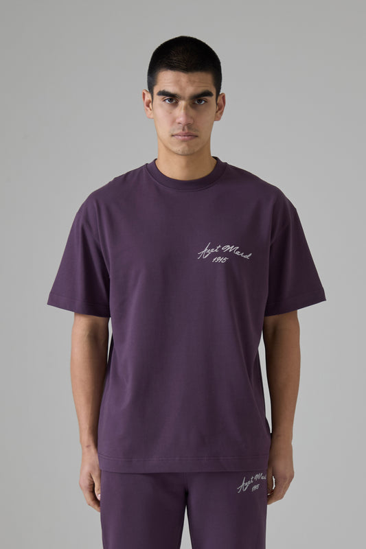 FORGET ME NOT MIDNIGHT PLUM T-SHIRT