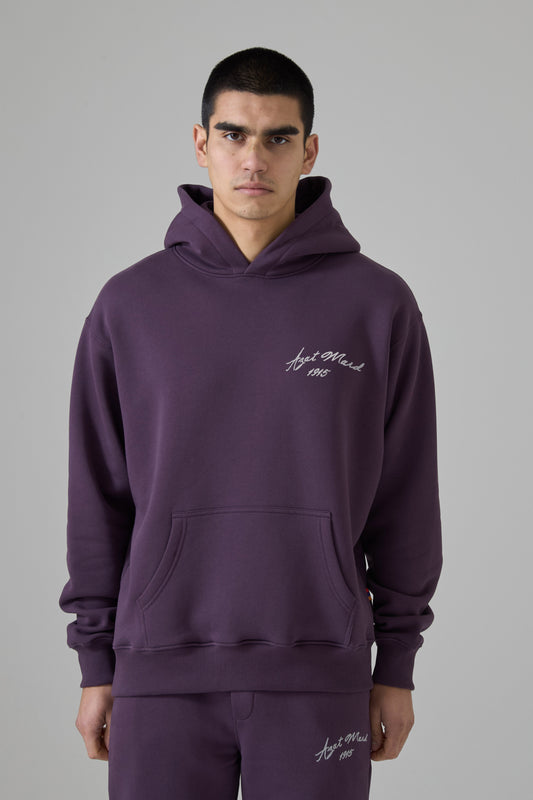 FORGET ME NOT MIDNIGHT PLUM HOODIE