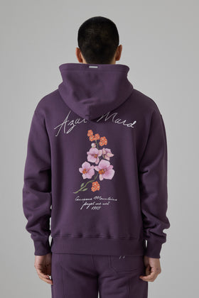 FORGET ME NOT MIDNIGHT PLUM HOODIE