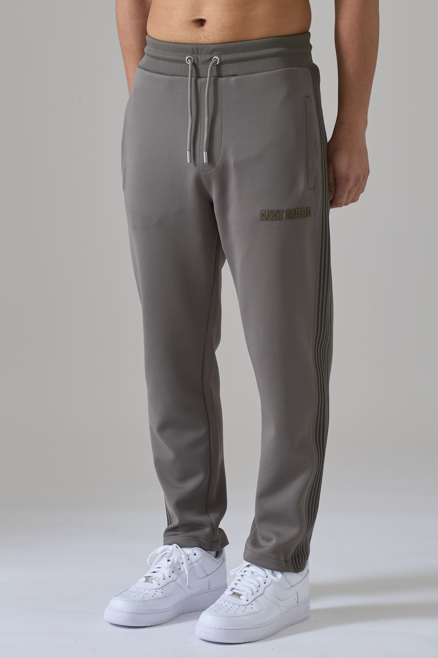 BEIGE TRACKSUIT PANTS