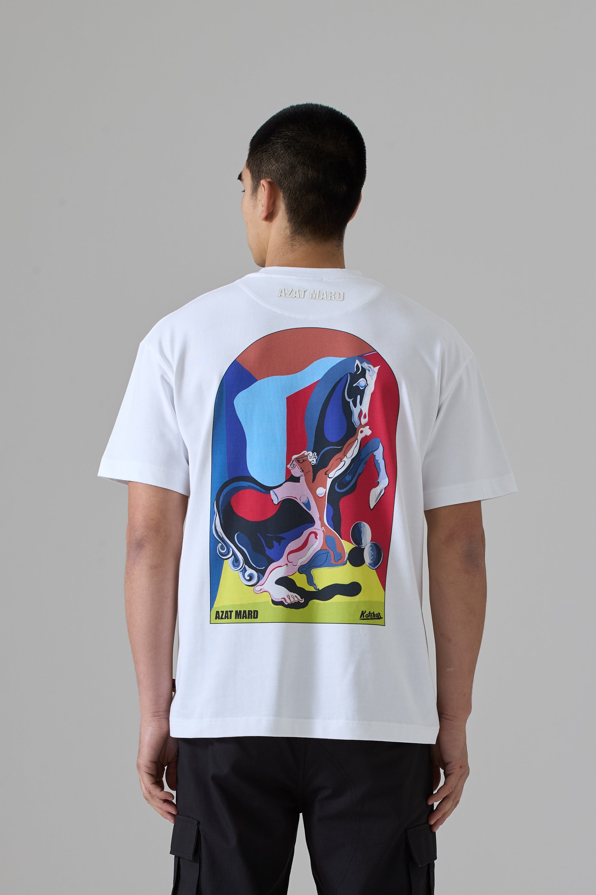 T-SHIRT BLANC KOCHAR