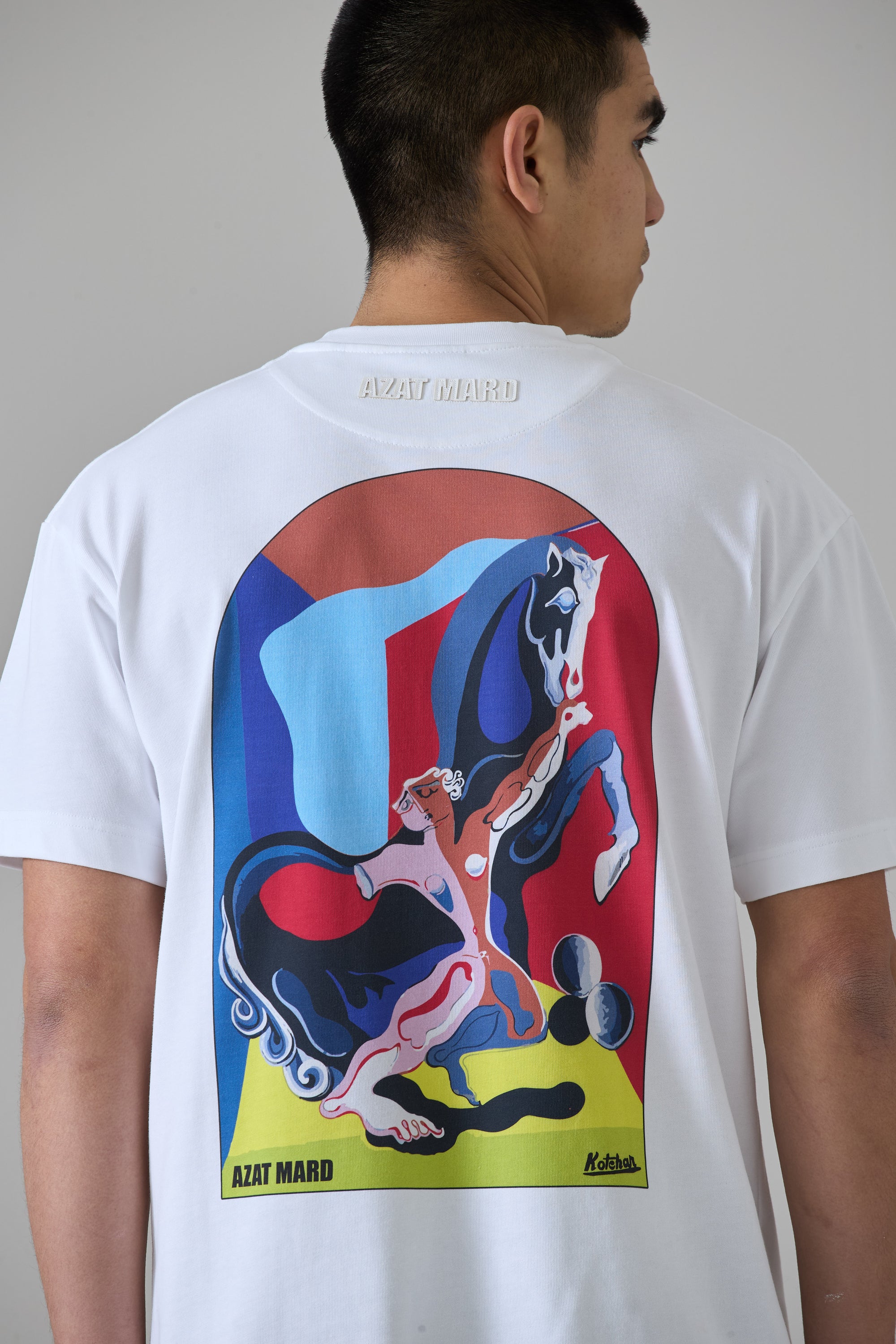 T-SHIRT BLANC KOCHAR