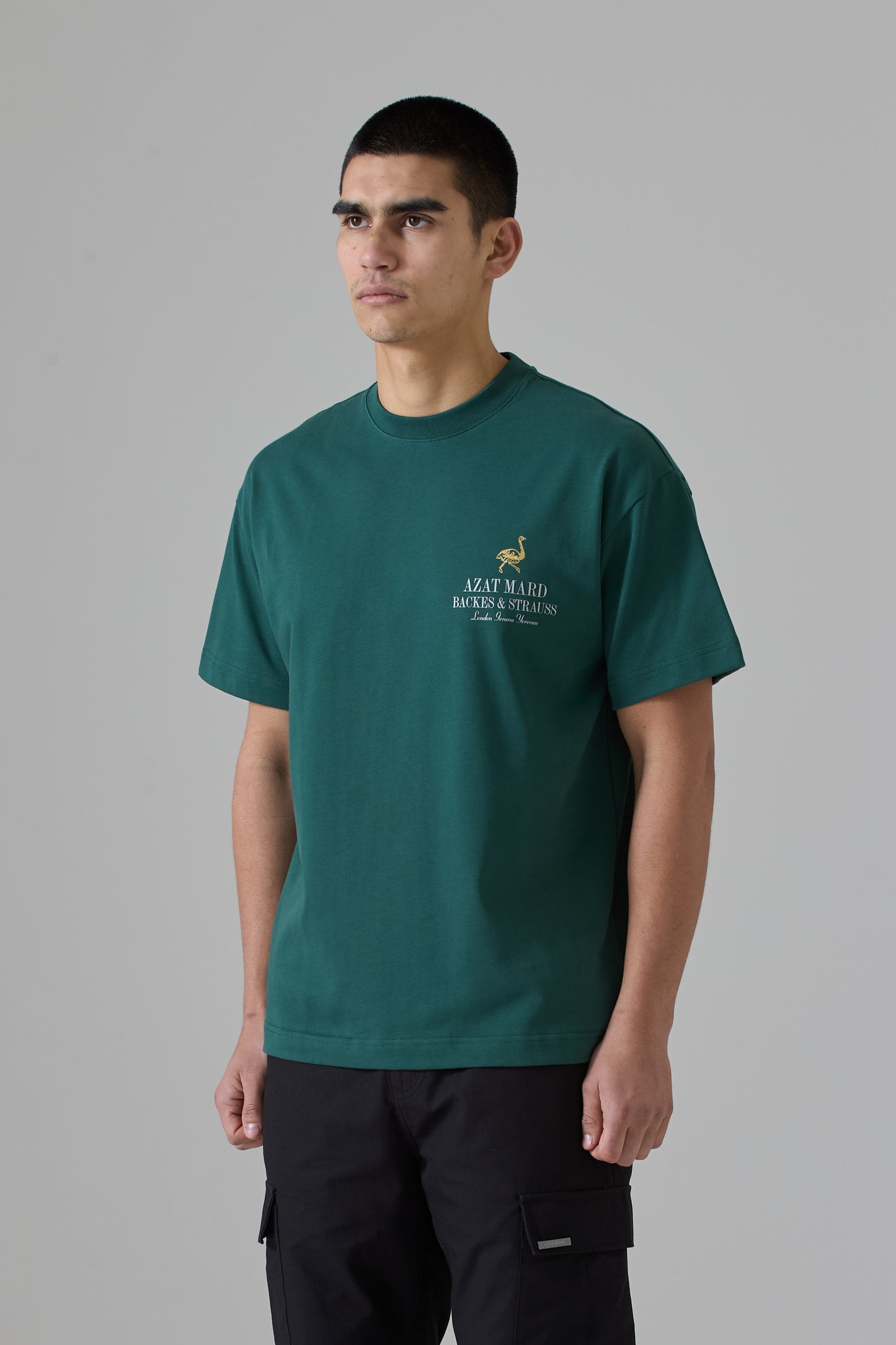 BACKES & STRAUSS GREEN T-SHIRT