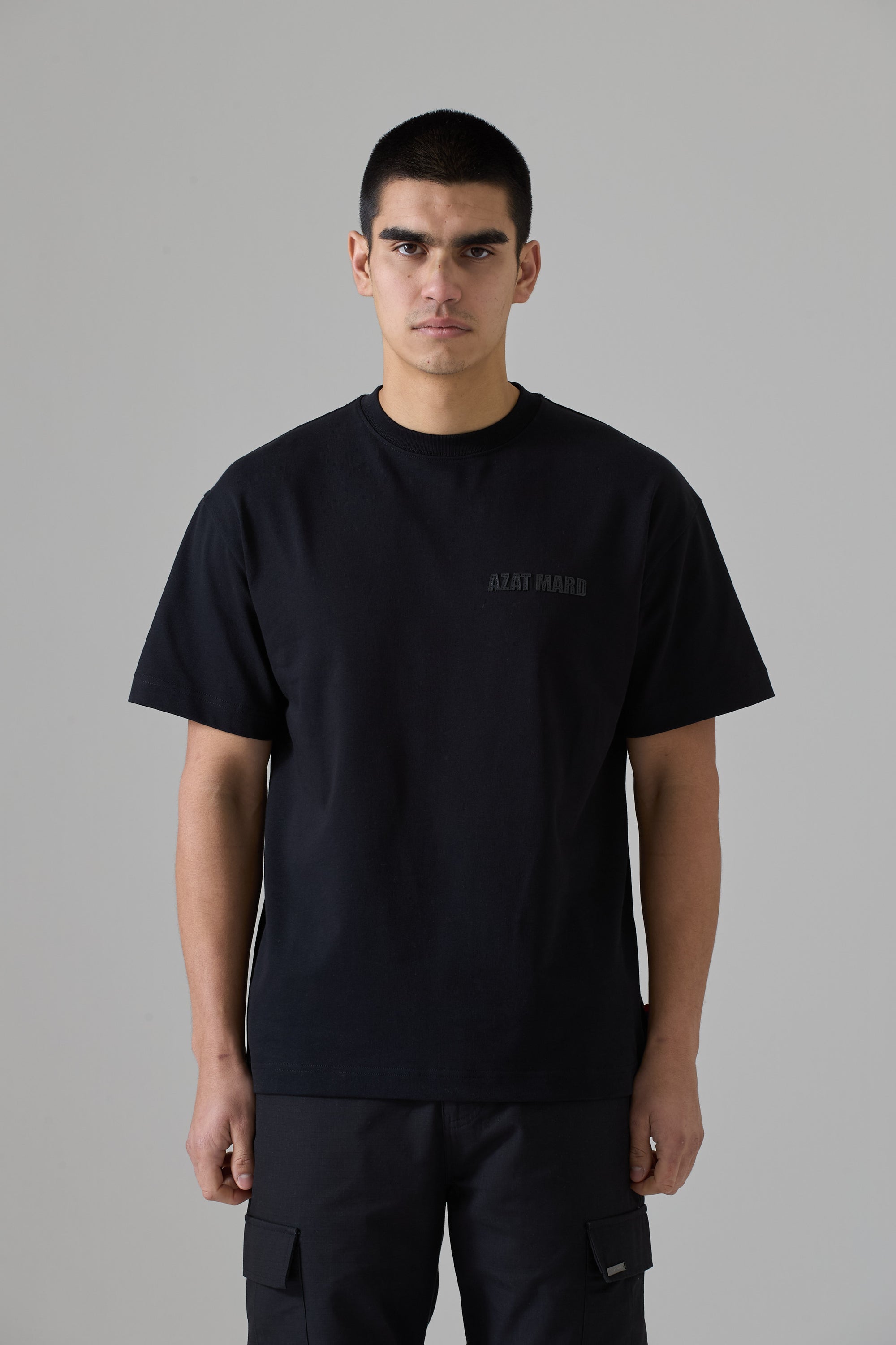 T-SHIRT NOIR MON NOM EST HAY