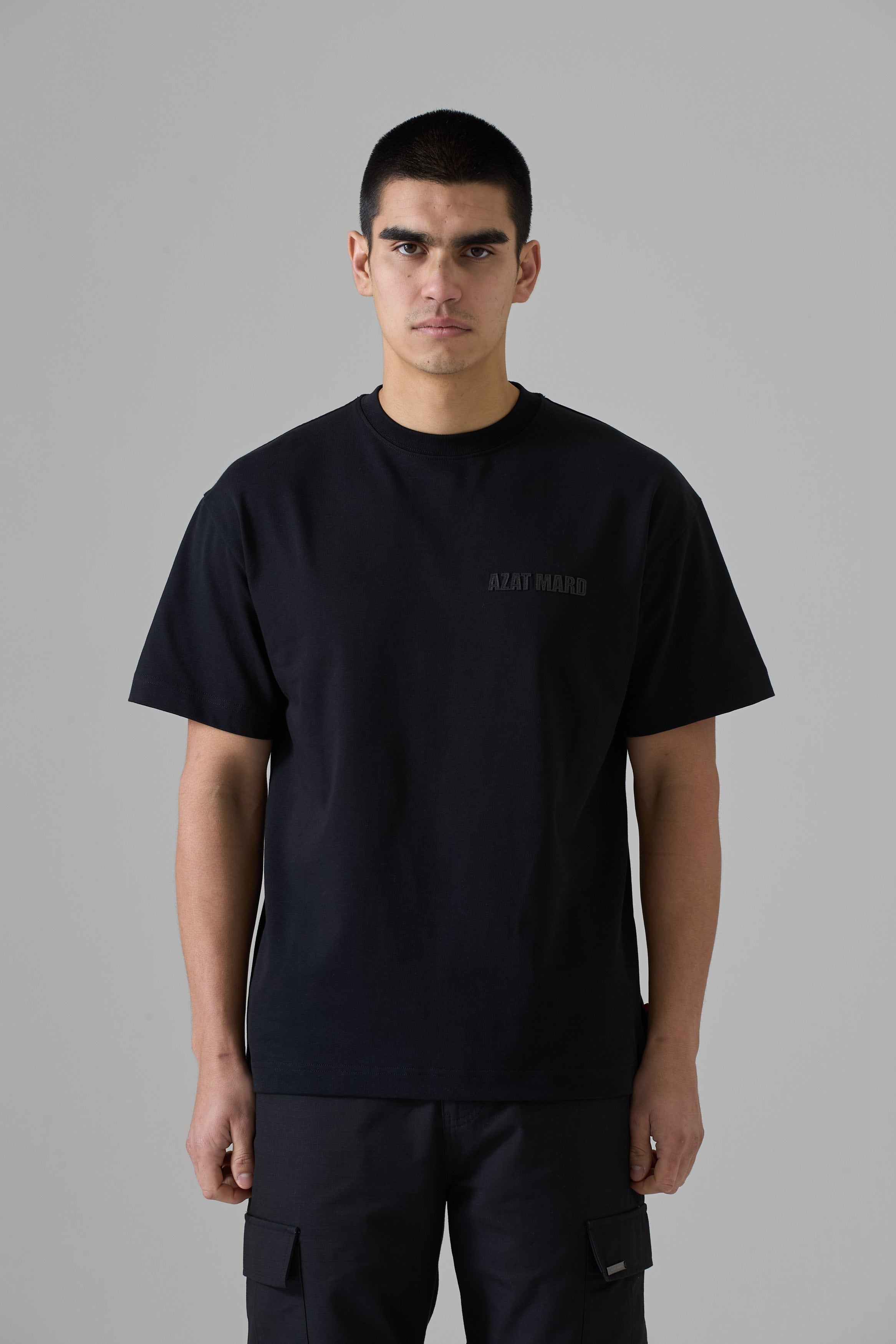 T-SHIRT NOIR MON NOM EST HAY