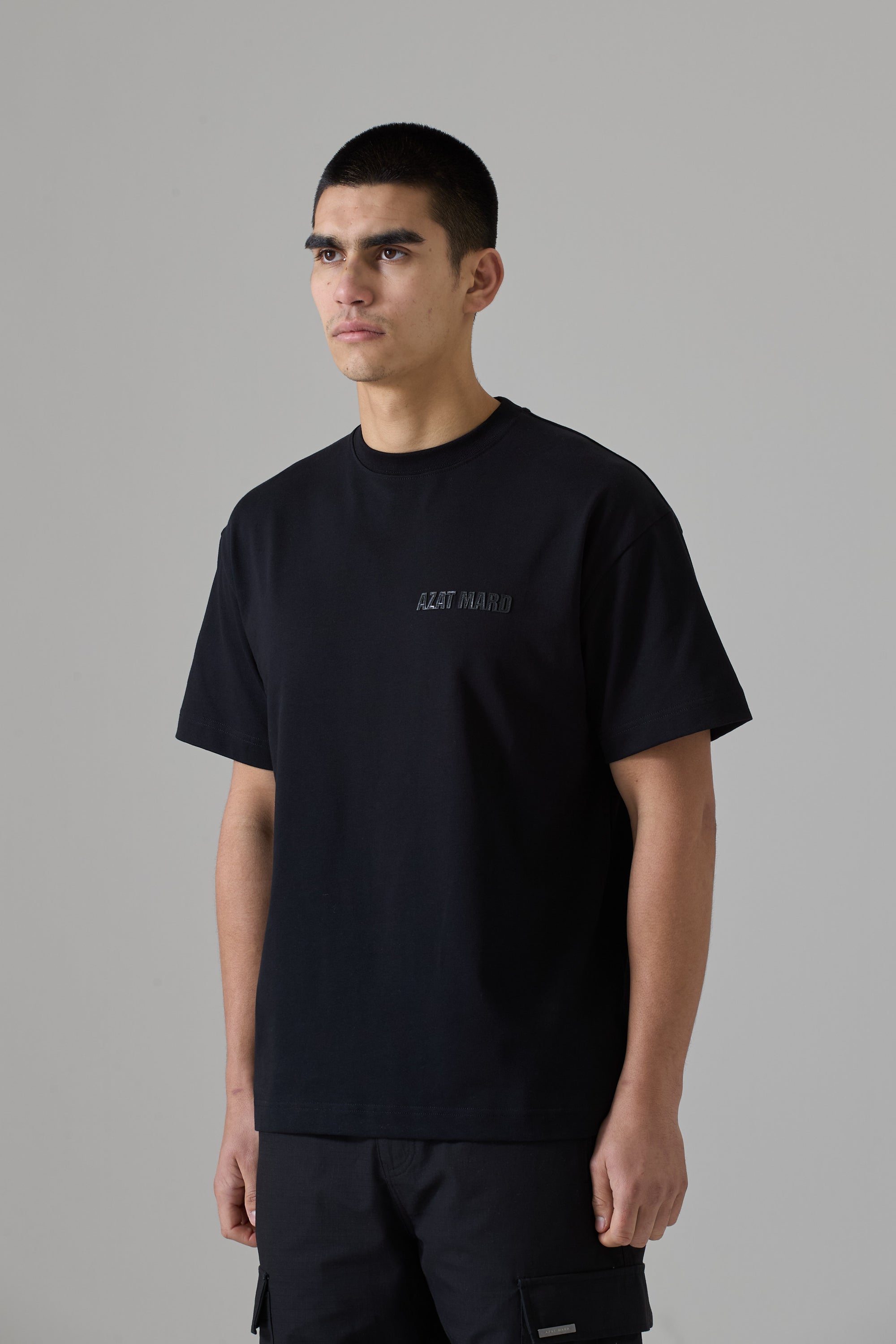 T-SHIRT NOIR MON NOM EST HAY