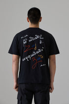 T-SHIRT NOIR MON NOM EST HAY