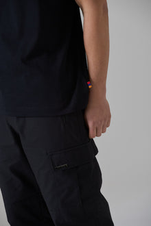 T-SHIRT NOIR MON NOM EST HAY