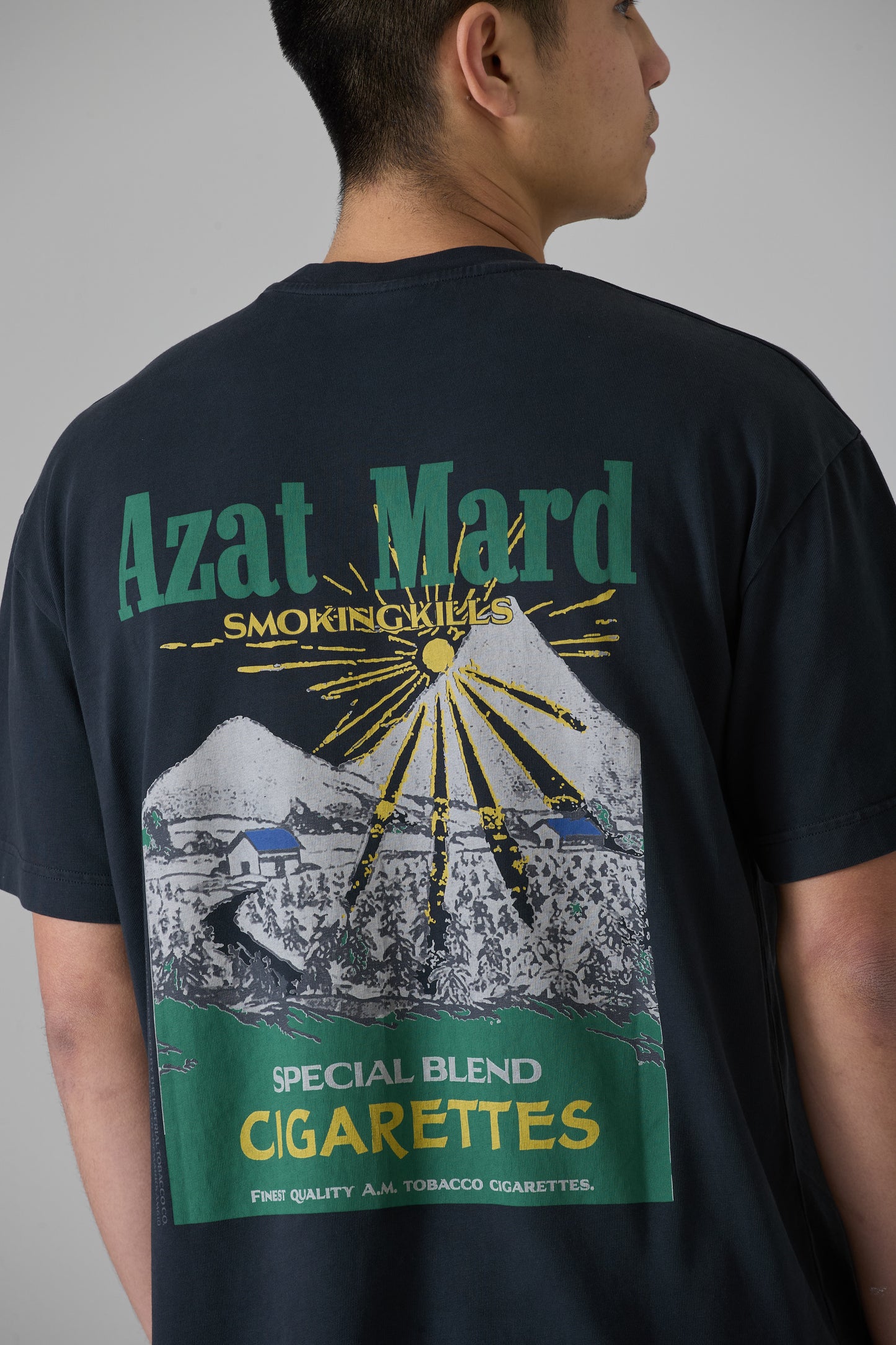 SPECIAL BLENDS WASHED BLACK T-SHIRT