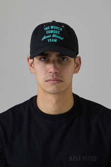 CASQUETTE NOIRE DE L'ÉQUIPE AZAT MARD DE RENOMMÉE MONDIALE 