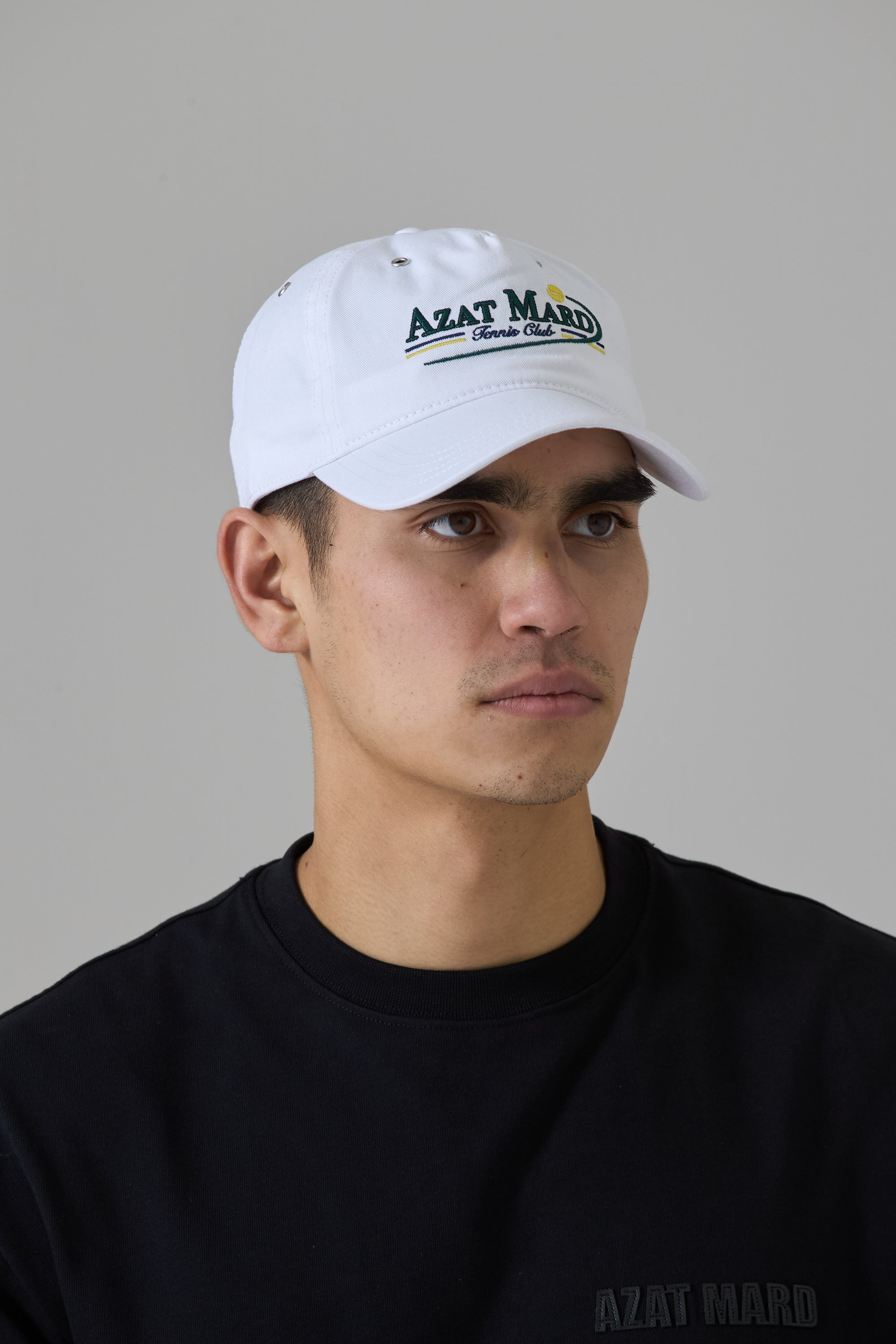WHITE TENNIS CLUB CAP