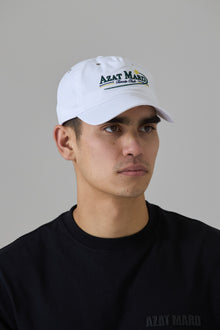 WHITE TENNIS CLUB CAP