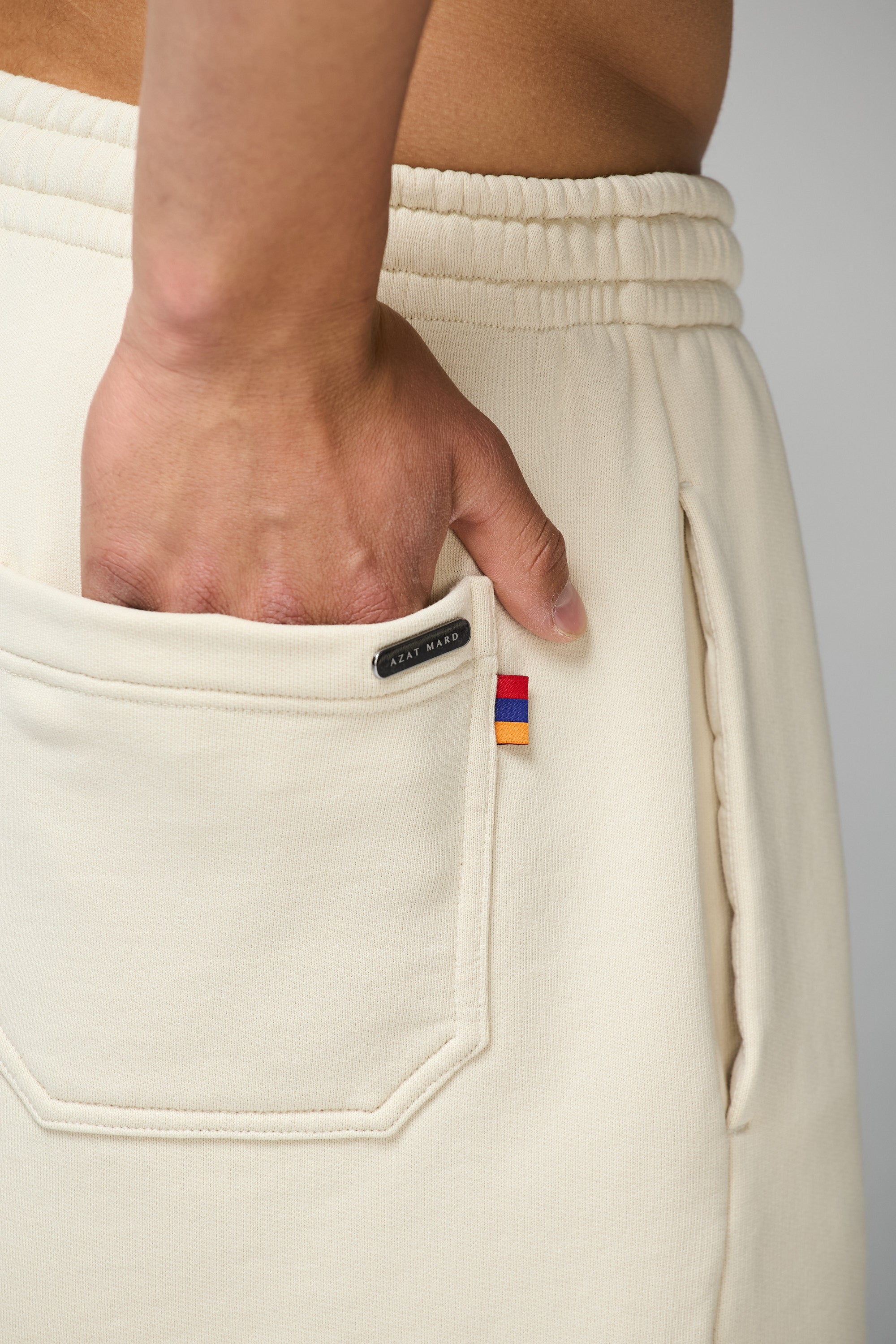 LES GENS STONE/GREEN SHORTS