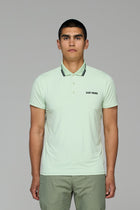 PASTEL GREEN ACTIVEWEAR POLO SHIRT
